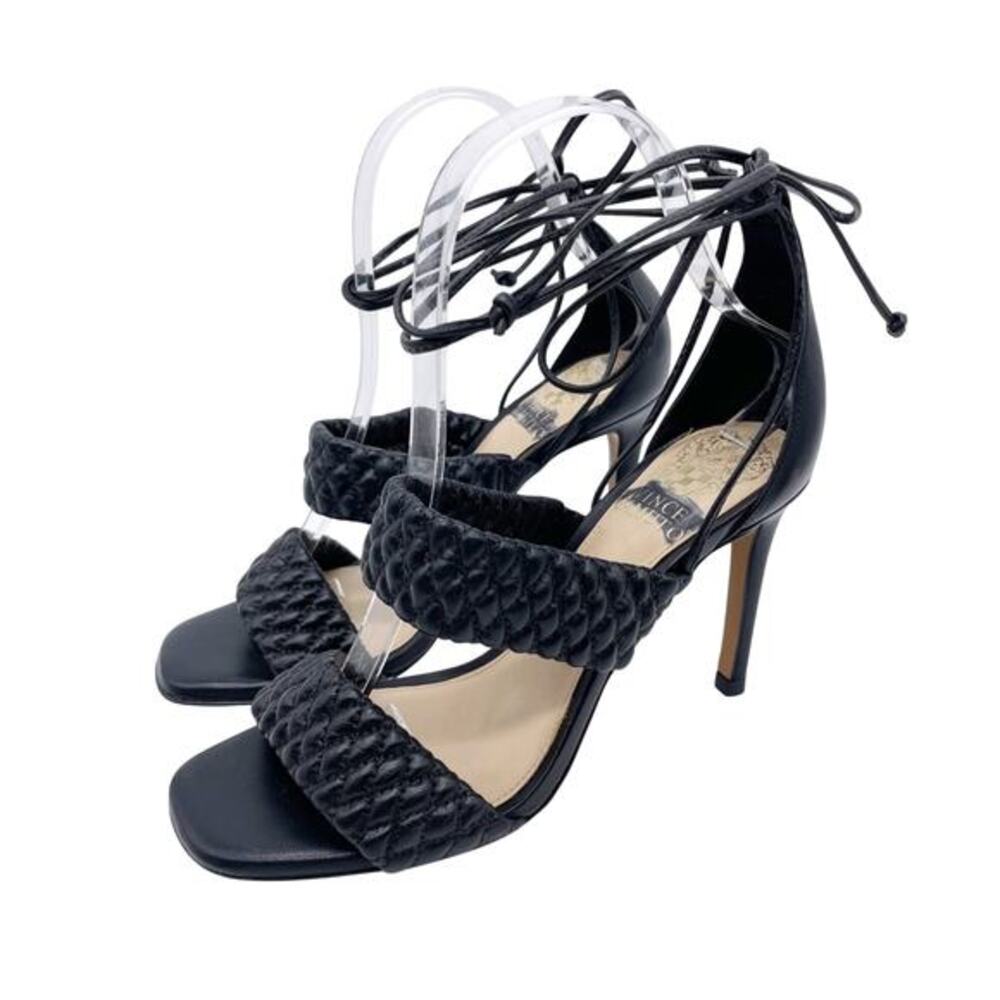 Vince Camuto Women's Antilique Strappy Sandal‎ Black Size 6M